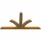 Ekena Millwork Richland Rough Sawn Timber Gable Bracket, Western Red Cedar, 60"W x 32"H x 2"D x 4"F, 13/12 Pitch GBW060X32X0204RIC00RWR - alternate 4